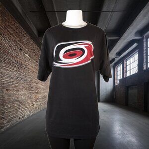 American Needle (Red Jacket) Carolina Hurricanes 100% cotton black XL T-shirt
